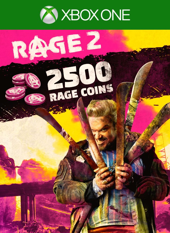 RAGE 2: 2500 RAGE Coins