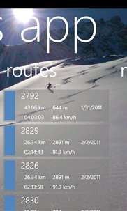 SkiersApp screenshot 4
