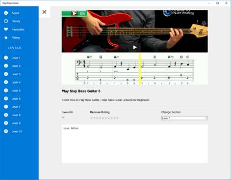 Slap Bass Guitar Screenshots 2