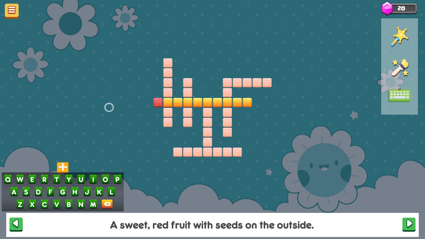 #2. Kids' Smarty Crosswords for PC & XBOX (Xbox) By: PandaSoftwares