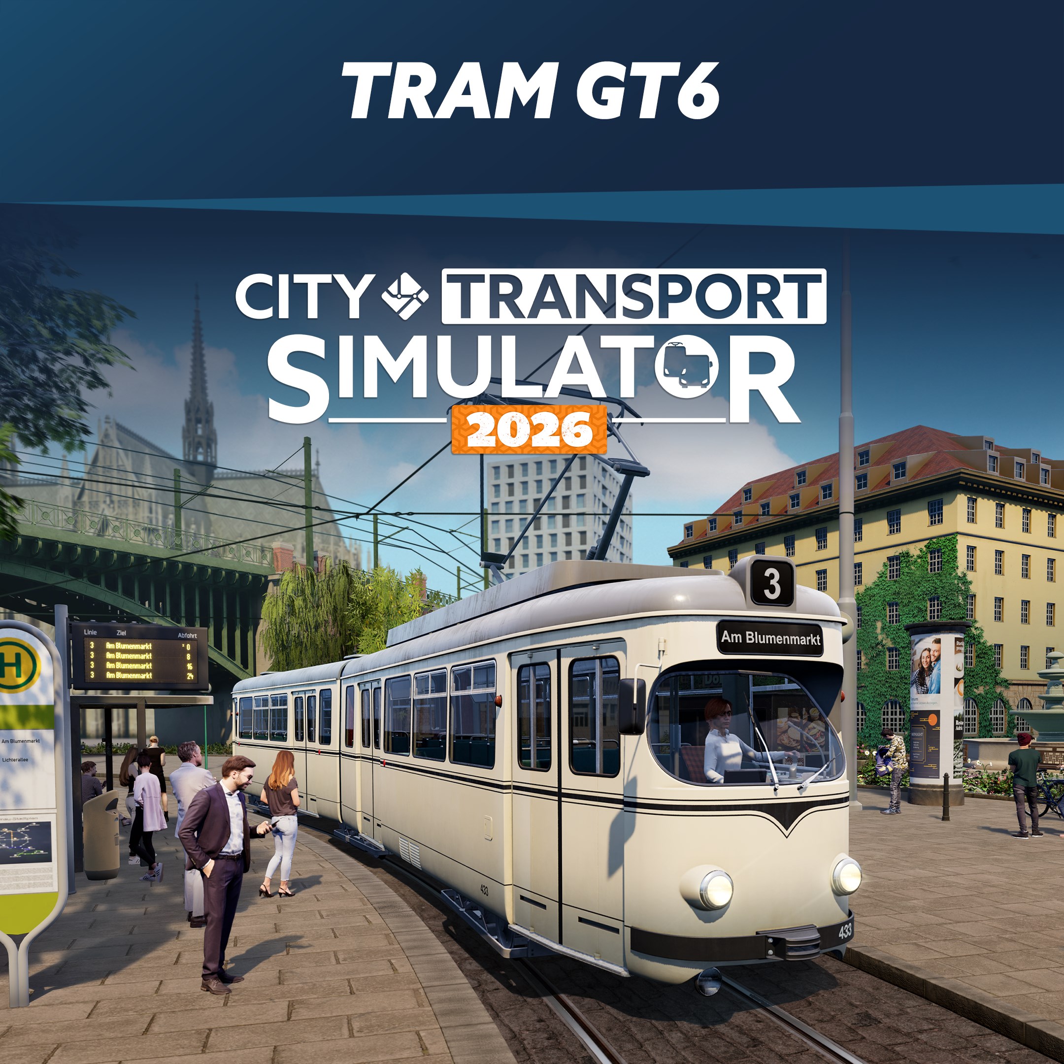 CTS 2026 - Tram DLC: GT6 - City Transport Simulator Bus & Tram