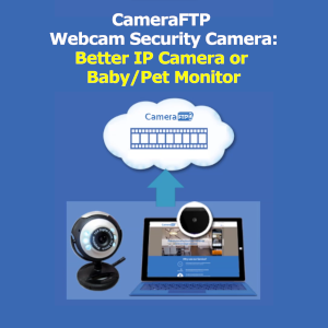 Webcam como câmera de segurança IP em nuvem