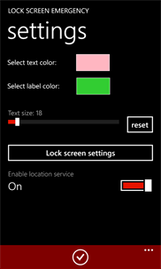 Lock Screen Emergency screenshot 4