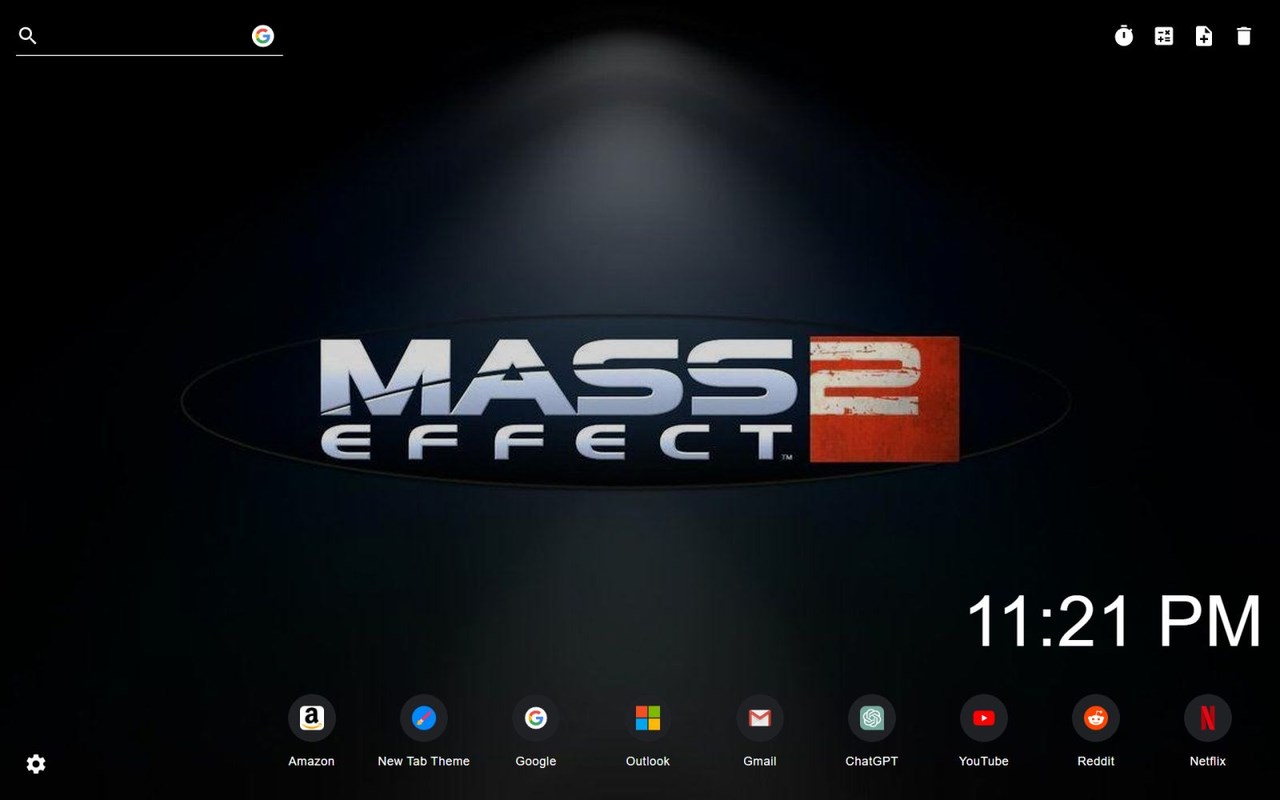 Mass Effect 2 Wallpapers New Tab