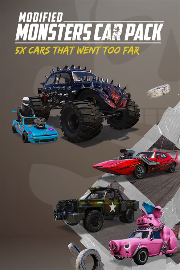 Modified Monsters Car Pack Xbox Series X|S and Xbox One cover art