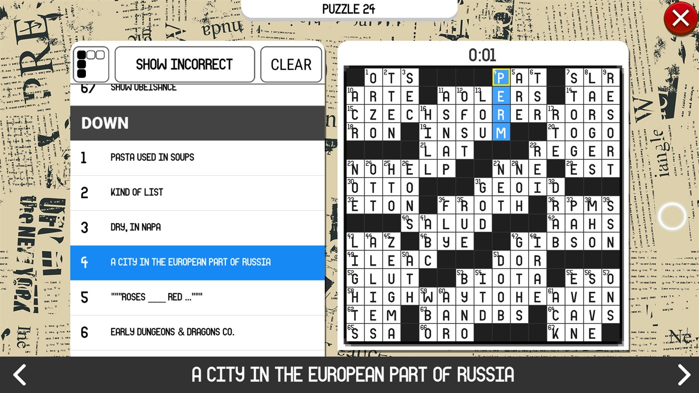 #2. Crossword Maven (Windows) 由: PandaSoftwares