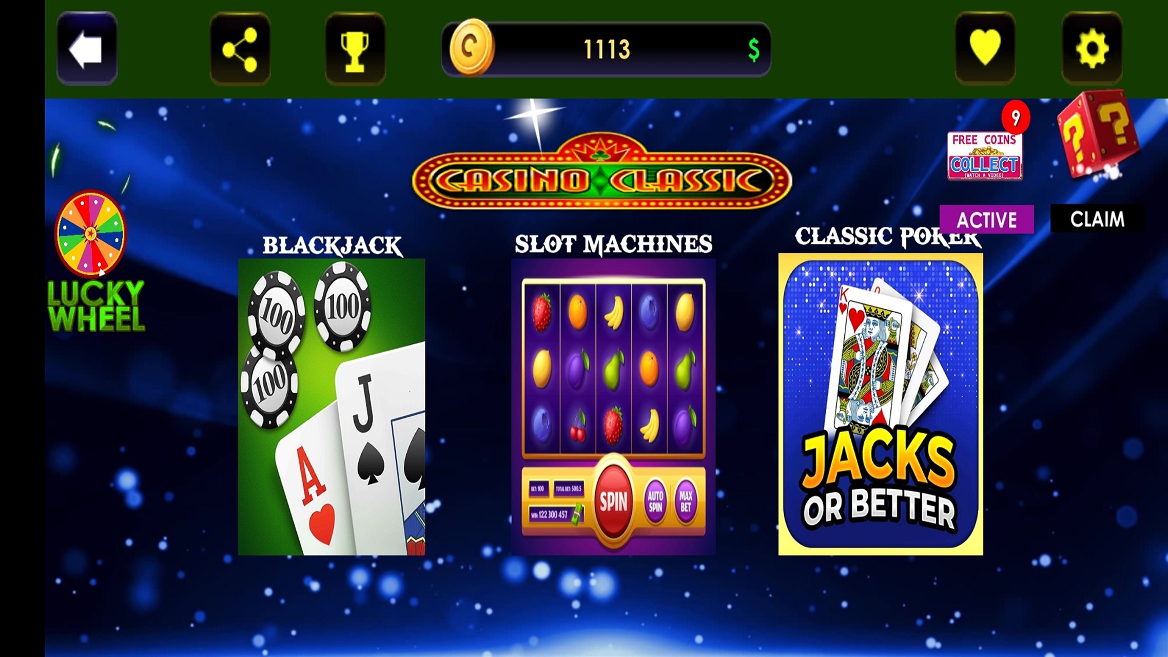 BlackJack slot