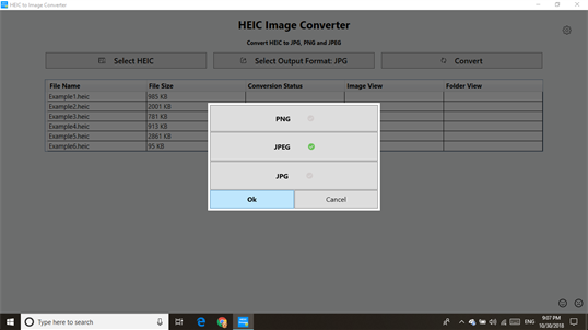 HEIC Image Converter Tool screenshot 2