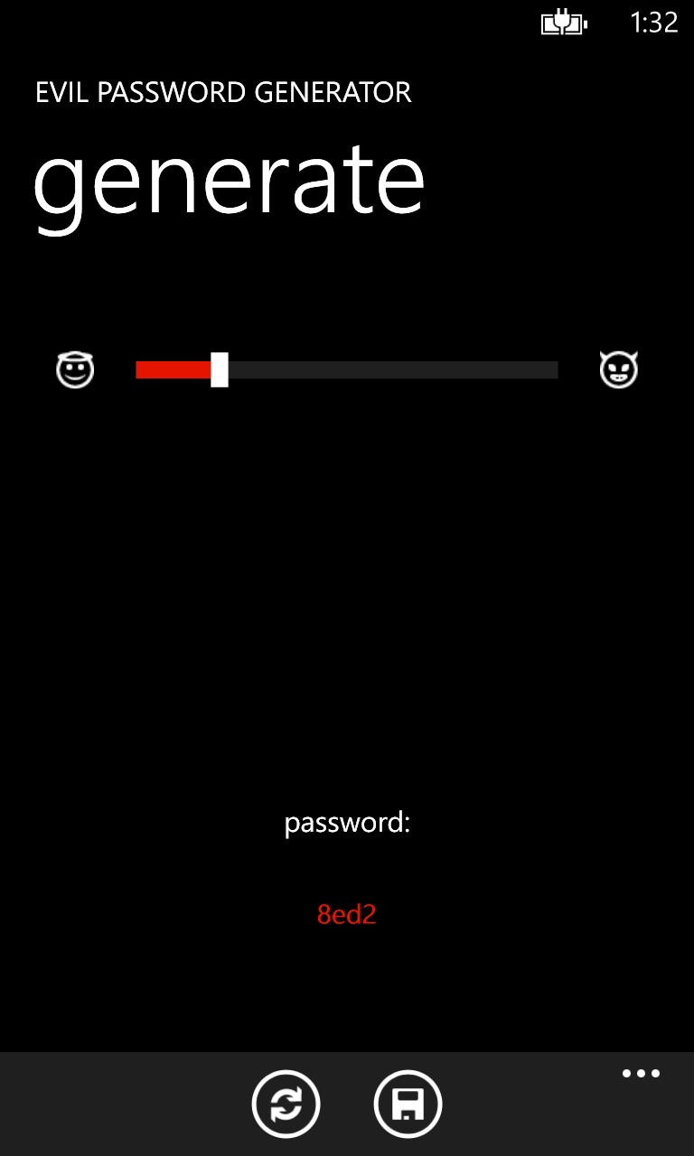 Imágen 1 Evil Password Generator windows