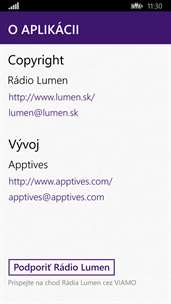 Rádio LUMEN screenshot 3