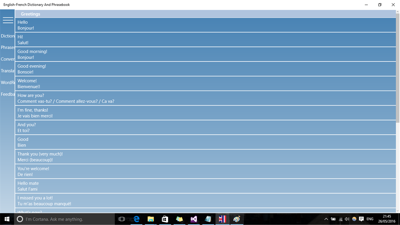 #1. English-French Dictionary And Phrasebook (Windows) 由: Brett Anderson