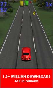 Traffic Race 3D Premium screenshot 1