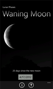 Lunar Phases screenshot 1