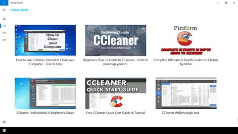 CCleaner Users Guide Screenshots 1