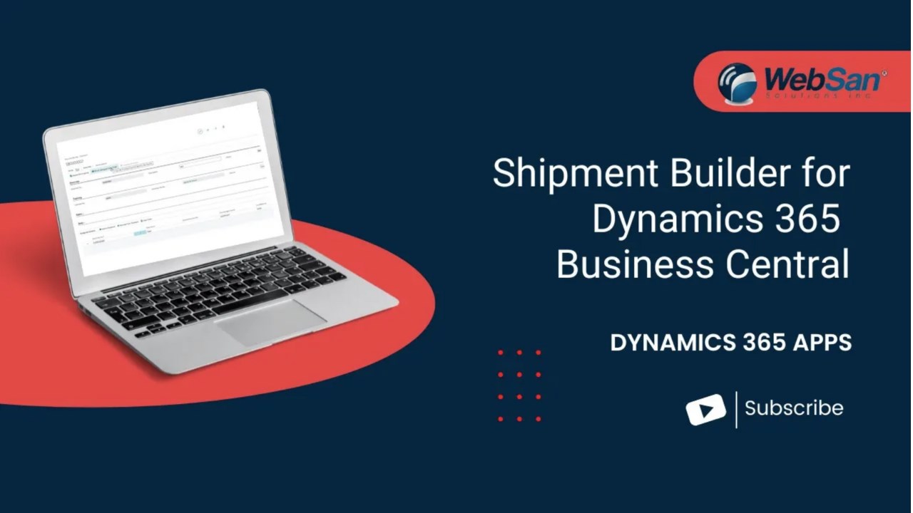 Snapshot 1 of Shipment Builder