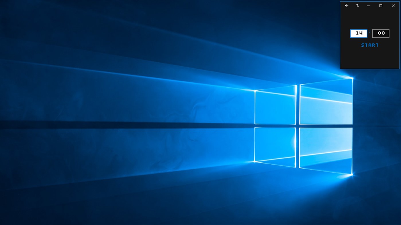 #5. Tiny Timer (Windows) 由: Stenobot