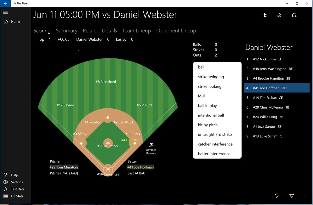 #2. At The Plate (Windows) By: Avalon Consulting