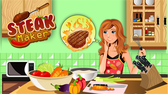 Steak Maker-little Chef Cooking Game screenshot 3