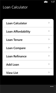 Loan EMI Calculator Professional screenshot 1