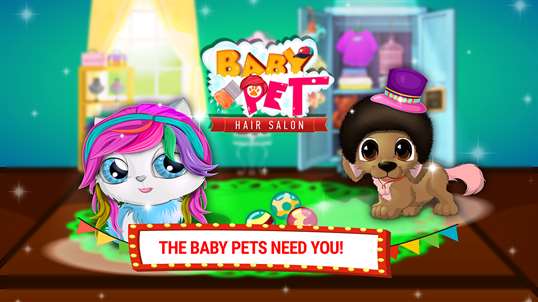 Super Baby Pet Hair Salon - Animal Care and Make Over Game for Cute Pets screenshot 1