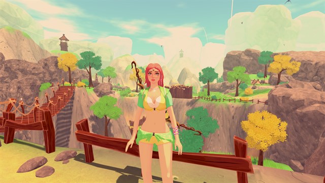 Cynthia: Hidden in the Moonshadow - 'Tropical Blossom' Costume screenshot 1