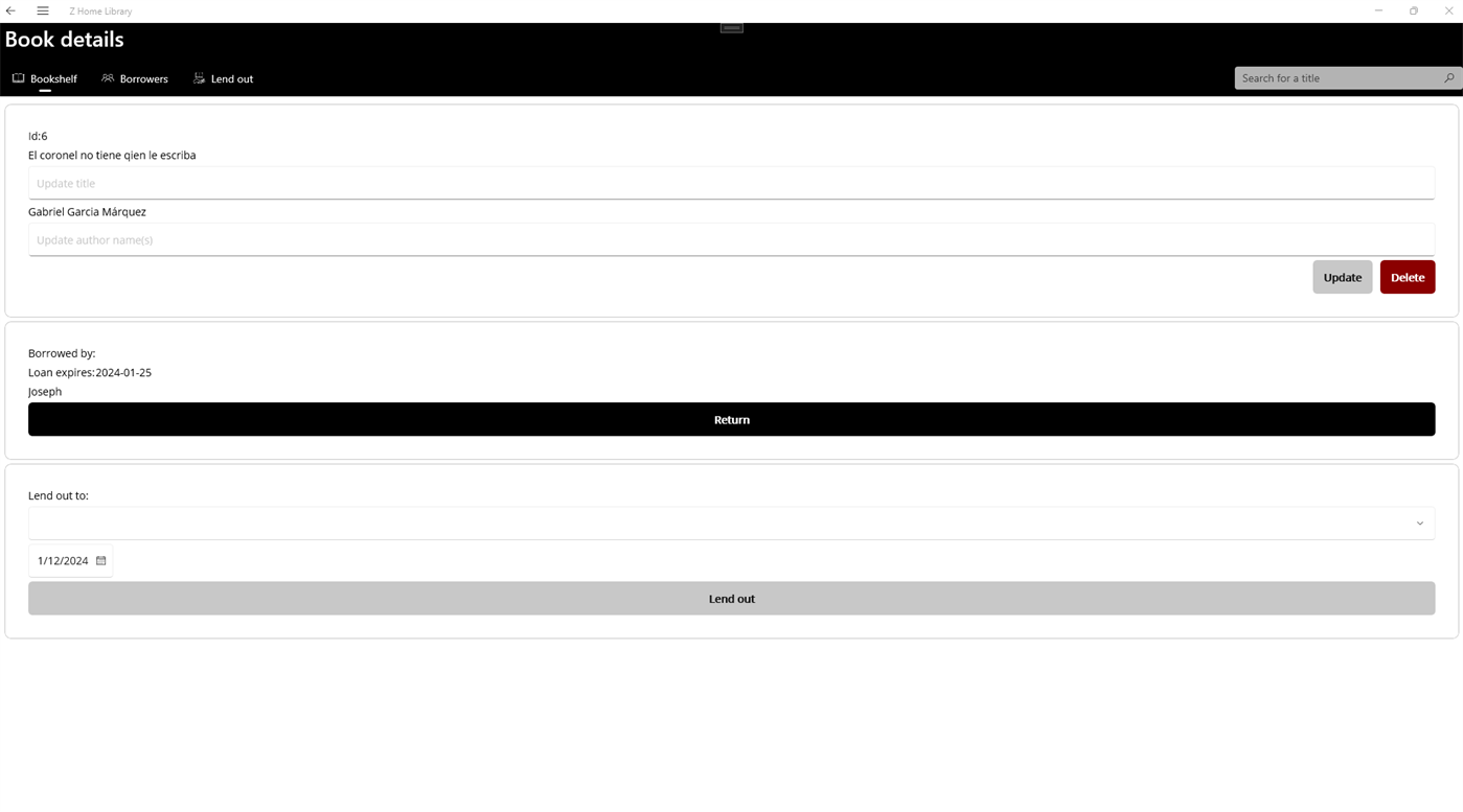 #2. Z Home Library (Windows) Podle: JosephRMApps