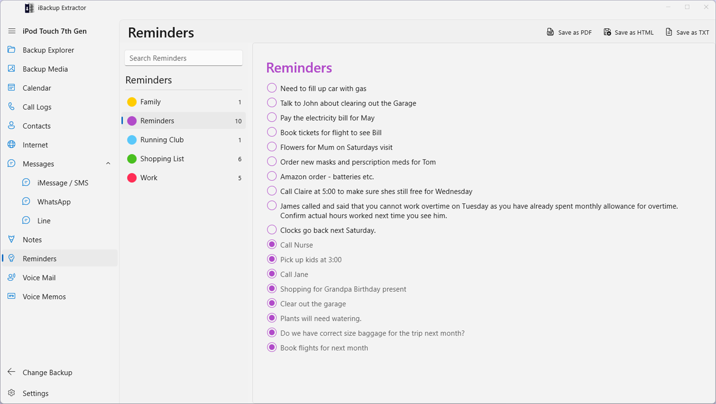 #6. iBackup Extractor (Windows) By: Wide Angle Software Ltd