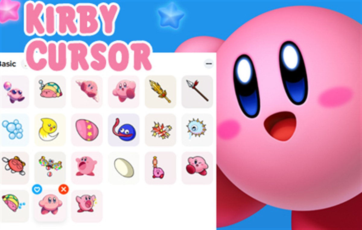 Kirby Cursor Cursor for EDGE