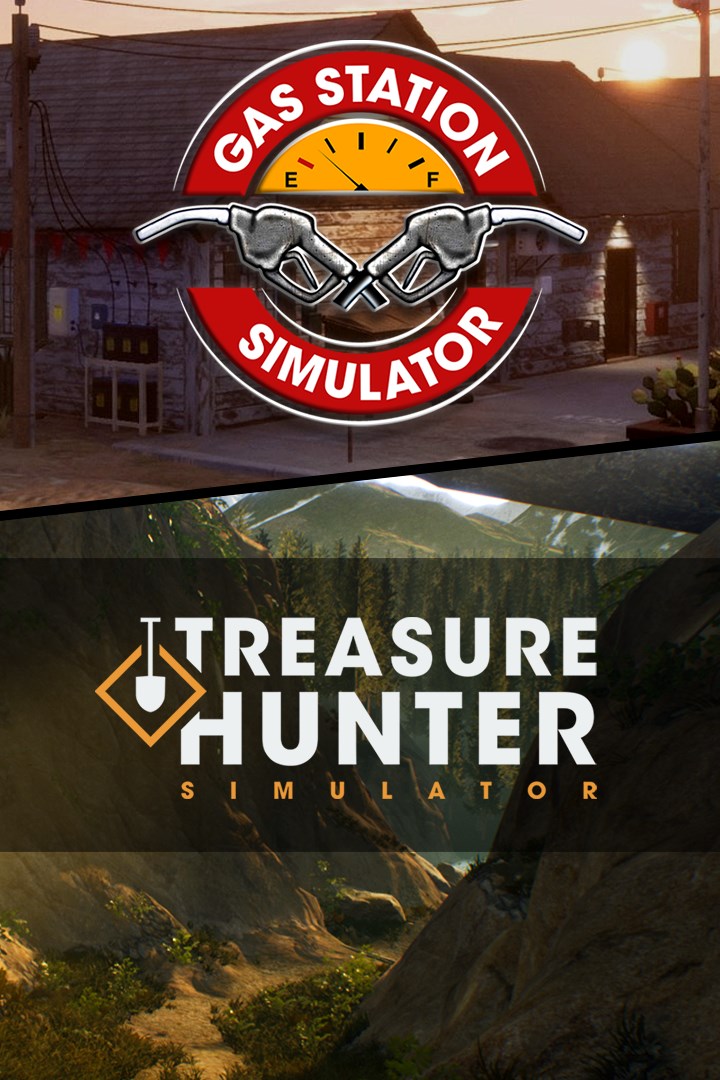 Simulator Pack: Gas Station Simulator and Treasure Hunter Simulator image