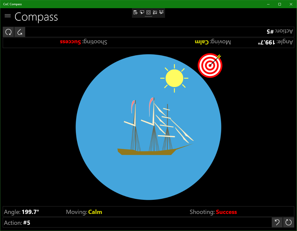 #2. Conquest of colonies compass (Windows) 来自: Oleg Ilin