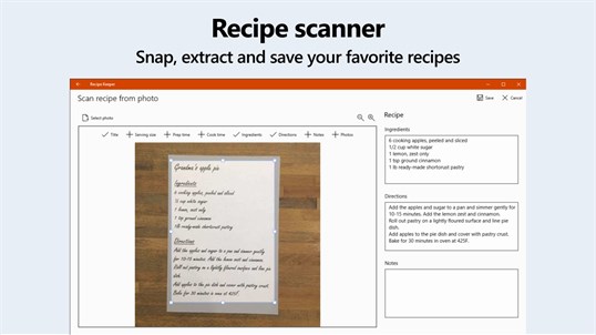 Recipe Keeper screenshot 2