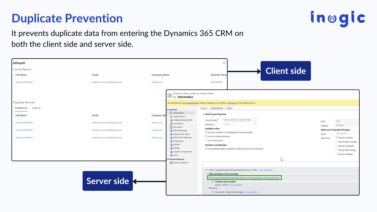 Snapshot 6 of Detect, Prevent and Merge duplicate records in Dynamics 365 CRM - DeDupeD