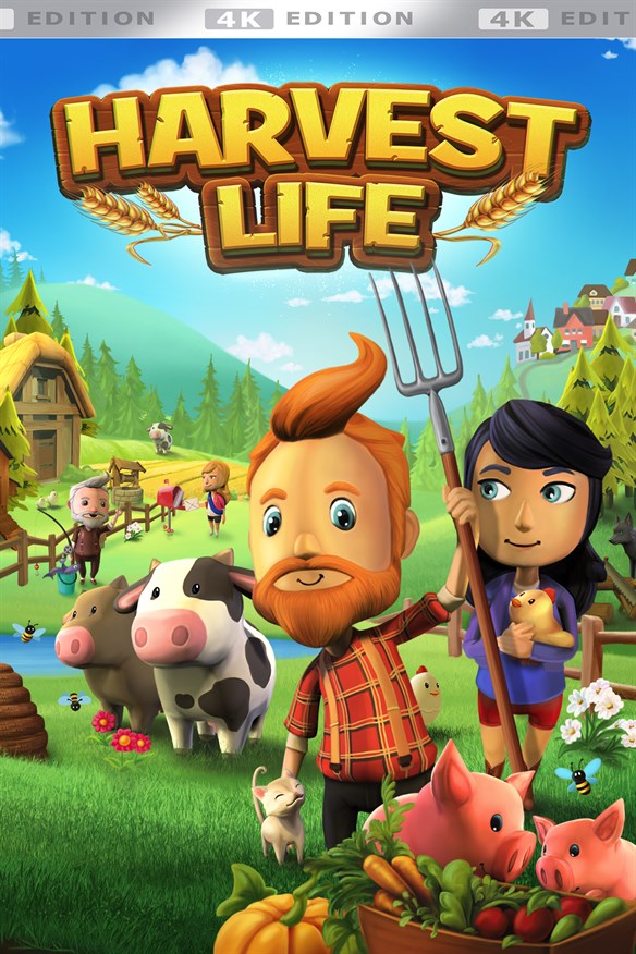Harvest Life Xbox Series X|S and Xbox One cover art