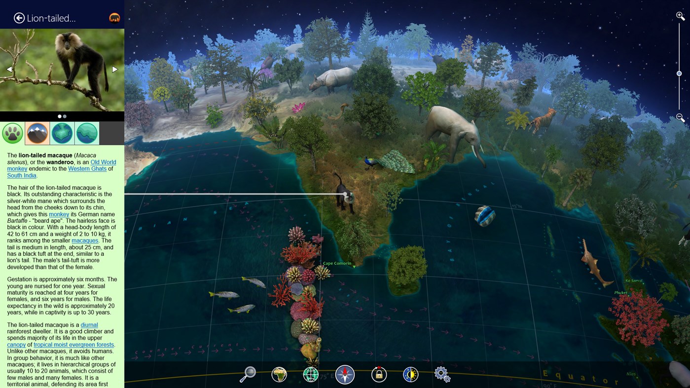 #4. Earth 3D - Animal Atlas (Windows) От: 3Planesoft