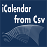 iCalendar (Ics) from Csv