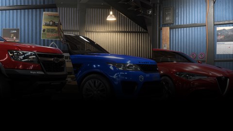 Offre Need for Speed™ Payback : Chevrolet Colorado ZR2, Range Rover Sport SVR & Alfa Romeo Quadrifoglio