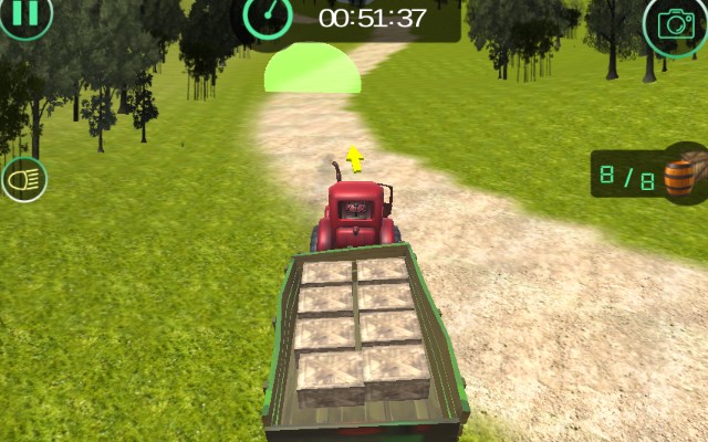 Farmer Tractor Cargo Simulation Game
