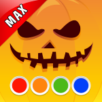 Coloring Book - Halloween MAX - funny painting book for boys and girls, adults and kids