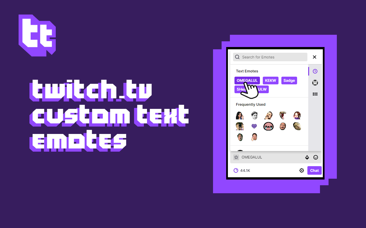 Twitch Text Emotes Temotes Microsoft Edge Addons