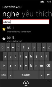 Hoc Tieng Anh screenshot 2