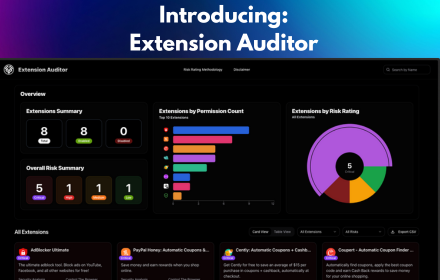 Extension Auditor - Security & Privacy Analyzer small promo image