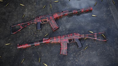 Insurgency: Sandstorm - Red Dark Weapon Skin Set — скриншот 4