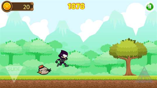 Ninja Run Jungle Adventure screenshot 5