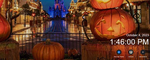 Halloween Flags Photos New Tab marquee promo image