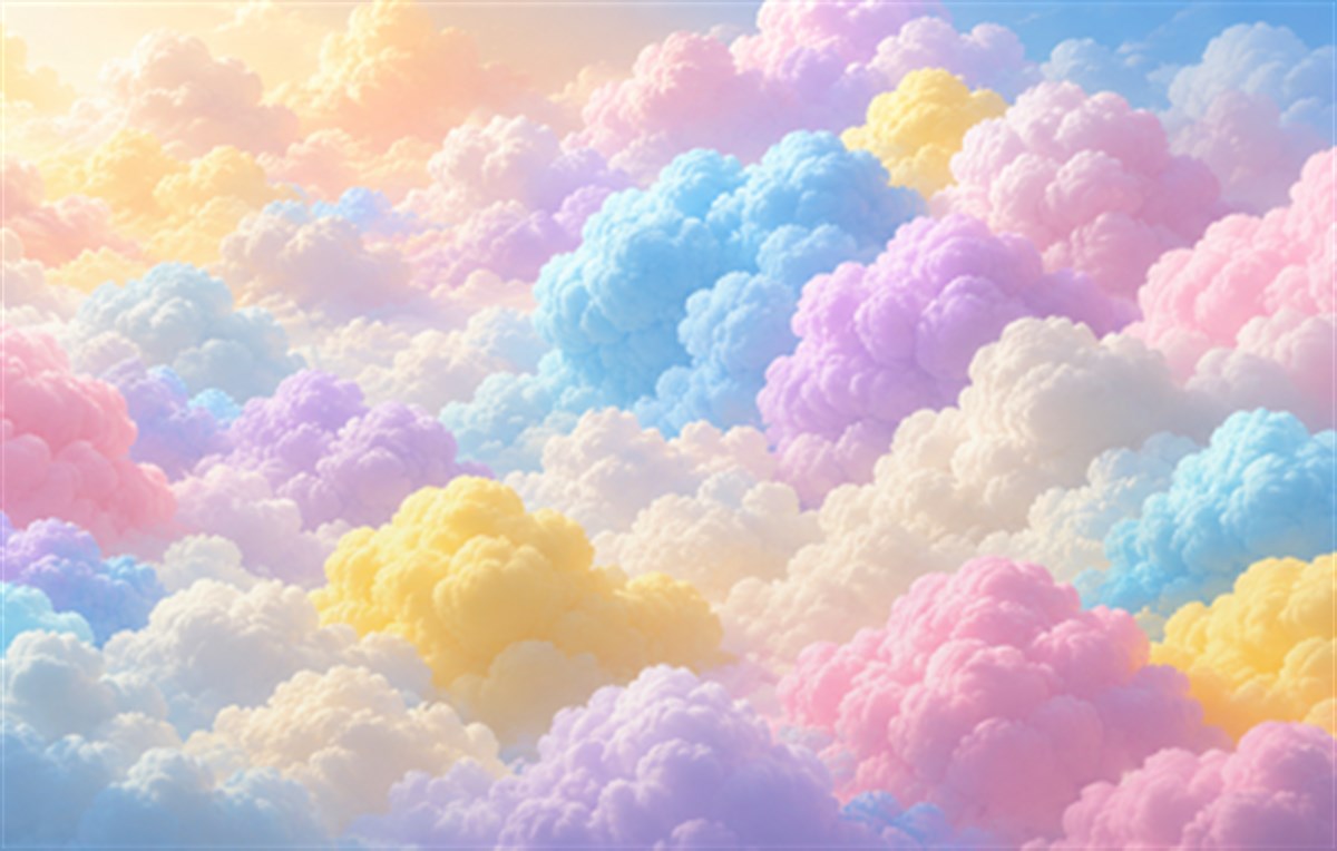 Rainbow Cloud New Tab