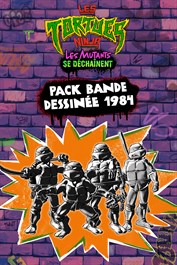 Tortues Ninja : Les Mutants se Déchaînent - Pack Bande dessinée 1984