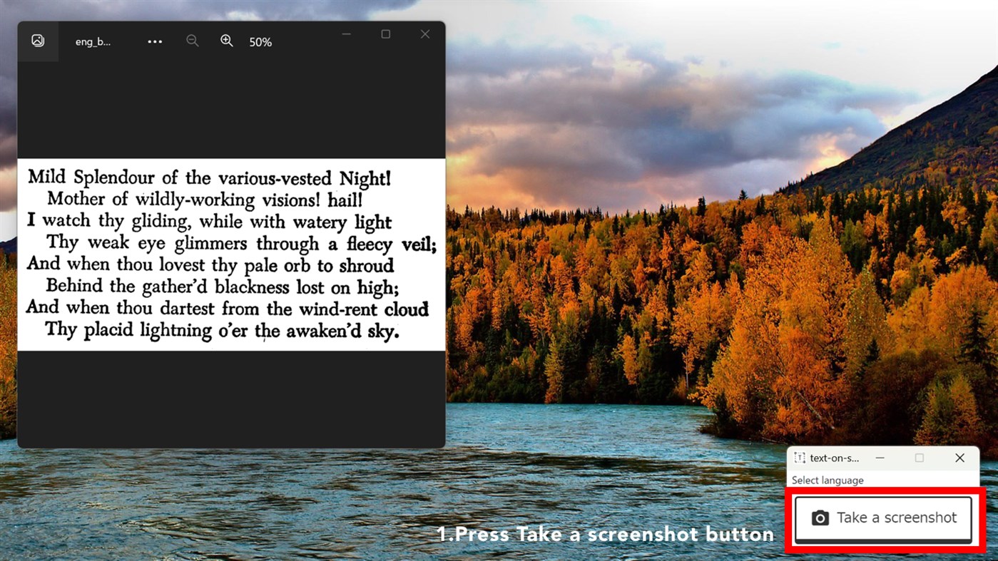 #1. Screen text getter (Windows) De: AKATSUKI, LIMITED LIABILITY CO.