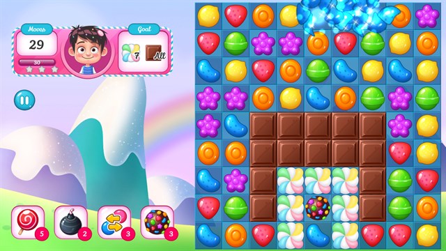 Candy Match Kiddies screenshot 1