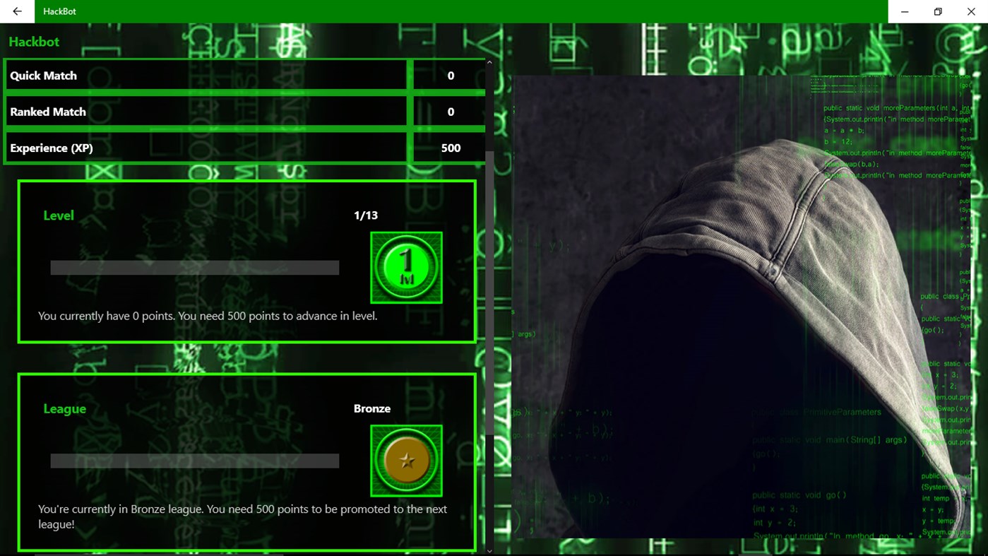 #5. HackBot (Windows) 由: Andrea Testa