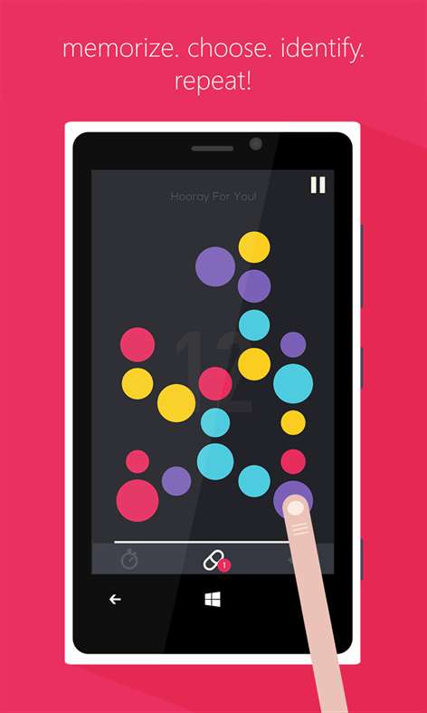 Huemory : Colors. Dots. Memory Screenshots 1